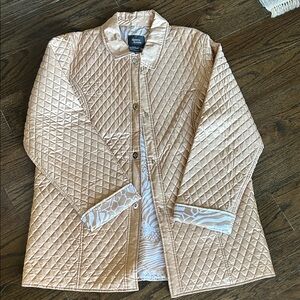 Dennis Basso ladies quilted coat in MINTcondition